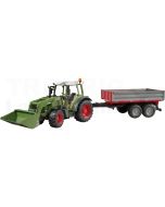 Fendt Vario 211 Frontlader und Anhänger