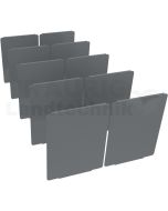 Trennbleche 100 x 125 mm
