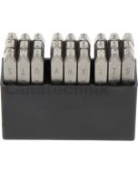 Prägestempel-Satz "Buchstaben"