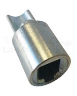 Adapter unten f. 27mm Span, 9000.032.1S