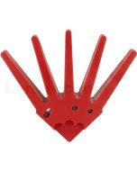 Fingerstern Viertelsegment 535mm hart