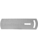 Streichblechschiene