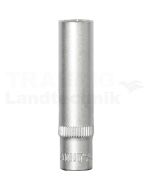 3/8" Sechskant-Stecknuss, lang, 15 mm