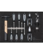Einlagen-Set Schraubendreher und Hammer