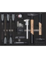Einlagen-Set Hammer, Feilen und Zubehör