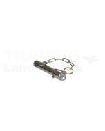 Bolzen mit Sicherung 22mm