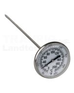 Thermometer, 0-220°C / 0-400°F, L =210mm