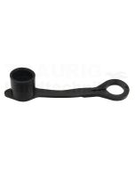 TFDF Staubkappe Stecker PVC DN06 Schwarz