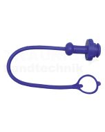 TMA38 Staubkappe Muffe PVC DN10 Blau
