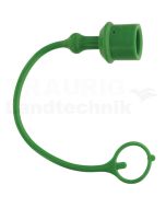 FFH Staubkappe Stecker PVC DN10 Grün