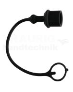 FFH Staubkappe Stecker PVC DN10 Schwarz